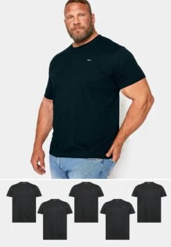 5 Pack - T-Shirt Basic - Black