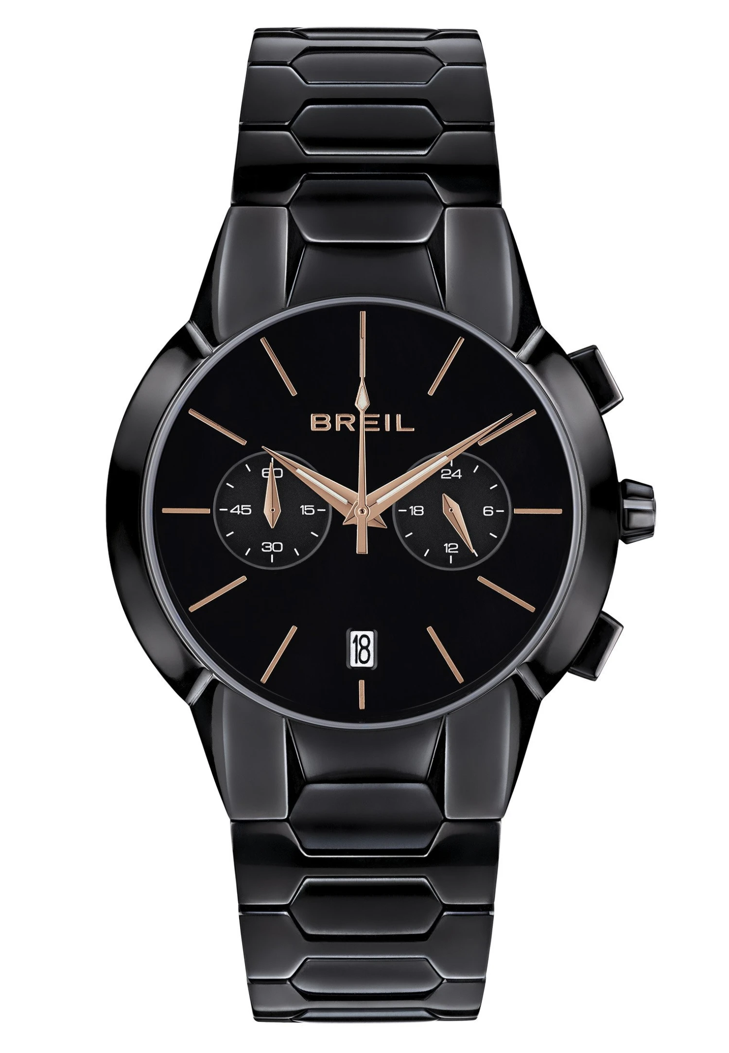 Breil New One- Chronograaf - Nero 2 Breil New One- Chronograaf - Nero - Afbeelding 2