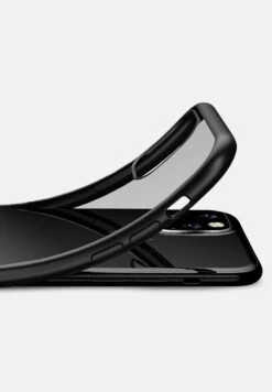 Crystal Clear Case For Iphone 13 Pro - Telefoonhoesje - Black -Herenmode 43d32839ed8b44da898eea35f34b897e