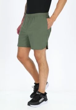 Training Shorts - Korte Broeken - Olive -Herenmode 440302a3ecfe4223af3fc5f65b0deee5