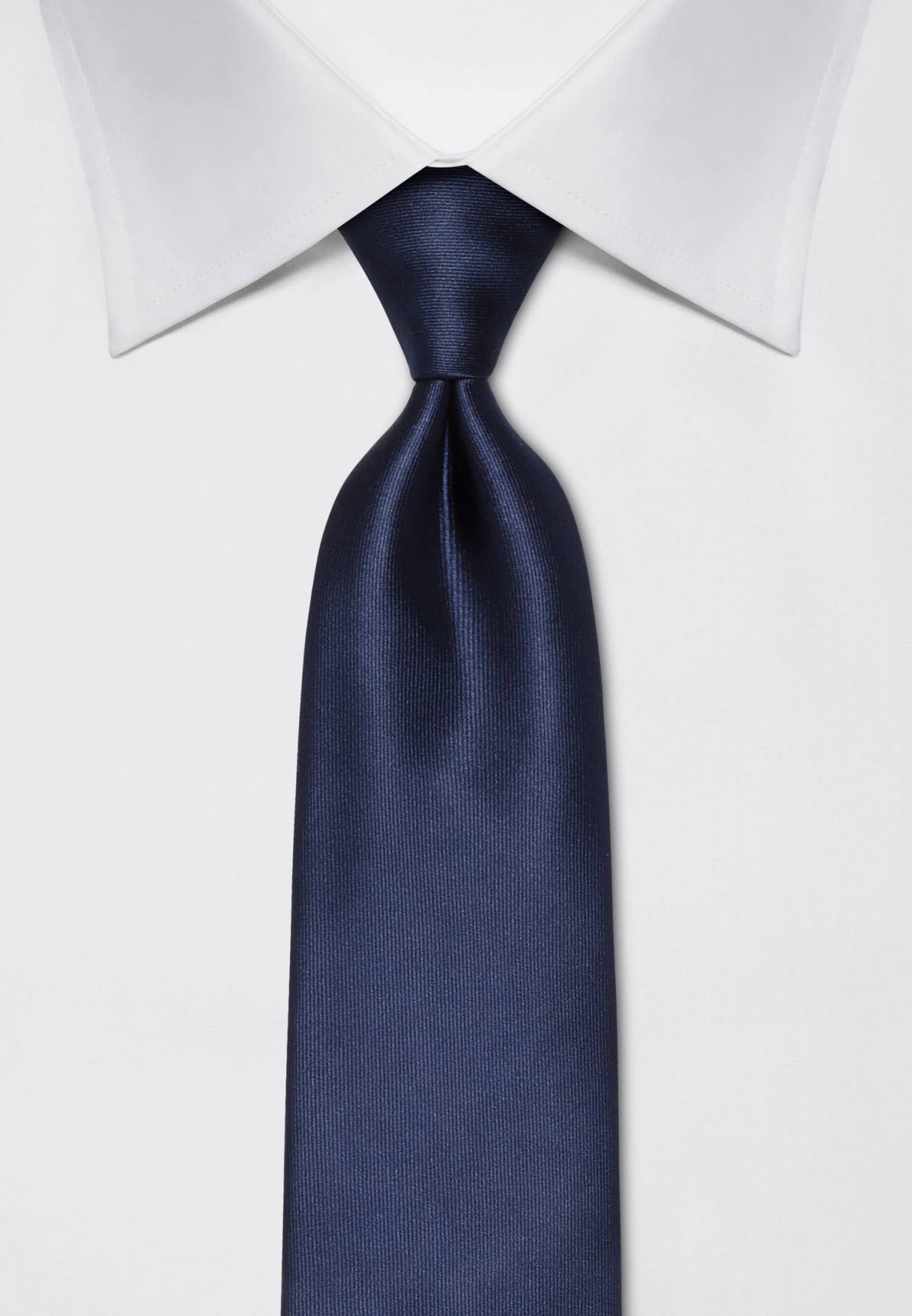 Uni - Stropdas - Dunkelblau 2 Uni - Stropdas - Dunkelblau - Afbeelding 2