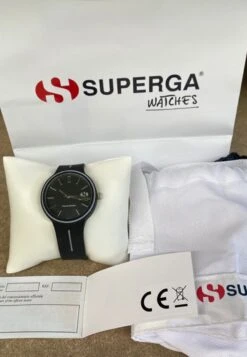 Superga Him Basic - Horloge - Black Grey -Herenmode 4cc572eee8194540b017eda42043d769