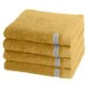 Ross 4Er Handtuchset - Sinfonie - Overige Accessoires - Senf