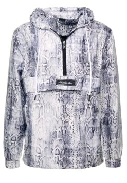 Mister Tee- Windjack - Grey -Herenmode 50f4b1919c9c4c368be84b34c77ea5c0