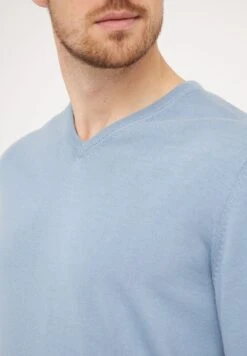 Clipper Napoli - Trui - Faded Denim -Herenmode 5309af42fc404eedb0f4d7df9d5013d6