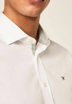 Hackett London Zakelijk Overhemd - White -Herenmode 54ac1c5691e040b0a051290a86b22aea