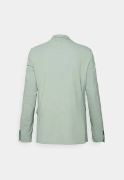 Lindbergh Plain Mens Suit - Kostuum - Dusty Green -Herenmode 554838d2f7574ca8a8c8cbface01ccdb