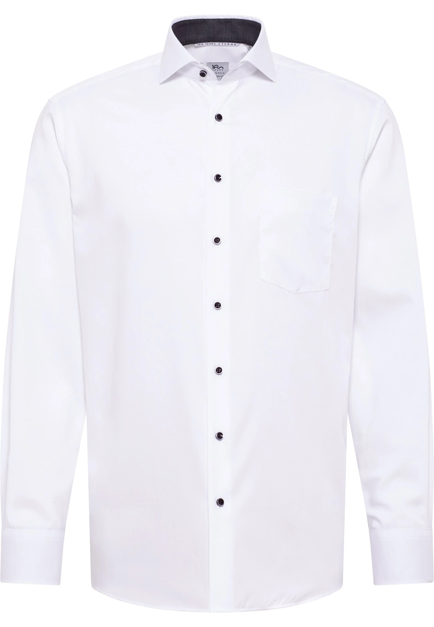 Eterna Pinpoint Modern Fit - Overhemd - Weiß 4 Eterna Pinpoint Modern Fit - Overhemd - Weiß - Afbeelding 4