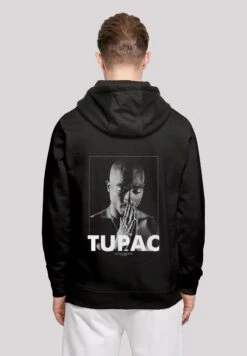 F4NT4STIC Tupac Shakur Praying - Hoodie - Black