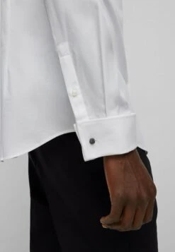 Boss Hank Spread Dc 214 - Zakelijk Overhemd - White -Herenmode 5ae73dceaf3b4f6a9b50a4f414bf5196