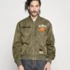 Evisu Kamon Jacket - Bomberjacks - Dark Olive