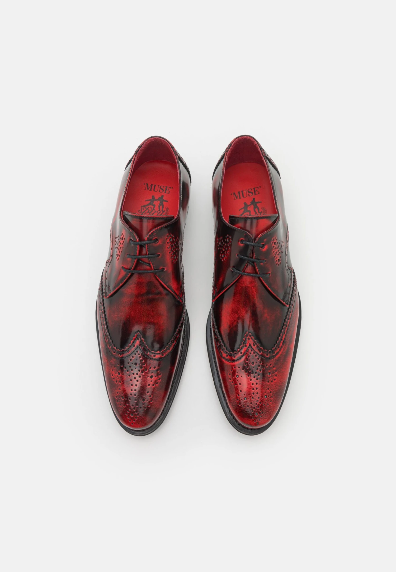 Nico - Veterschoenen - College Red 4 Nico - Veterschoenen - College Red - Afbeelding 4