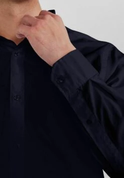 Gabba Pope - Overhemd - Navy -Herenmode 5c56daf187f14fabbb8eb05f4fa2b670