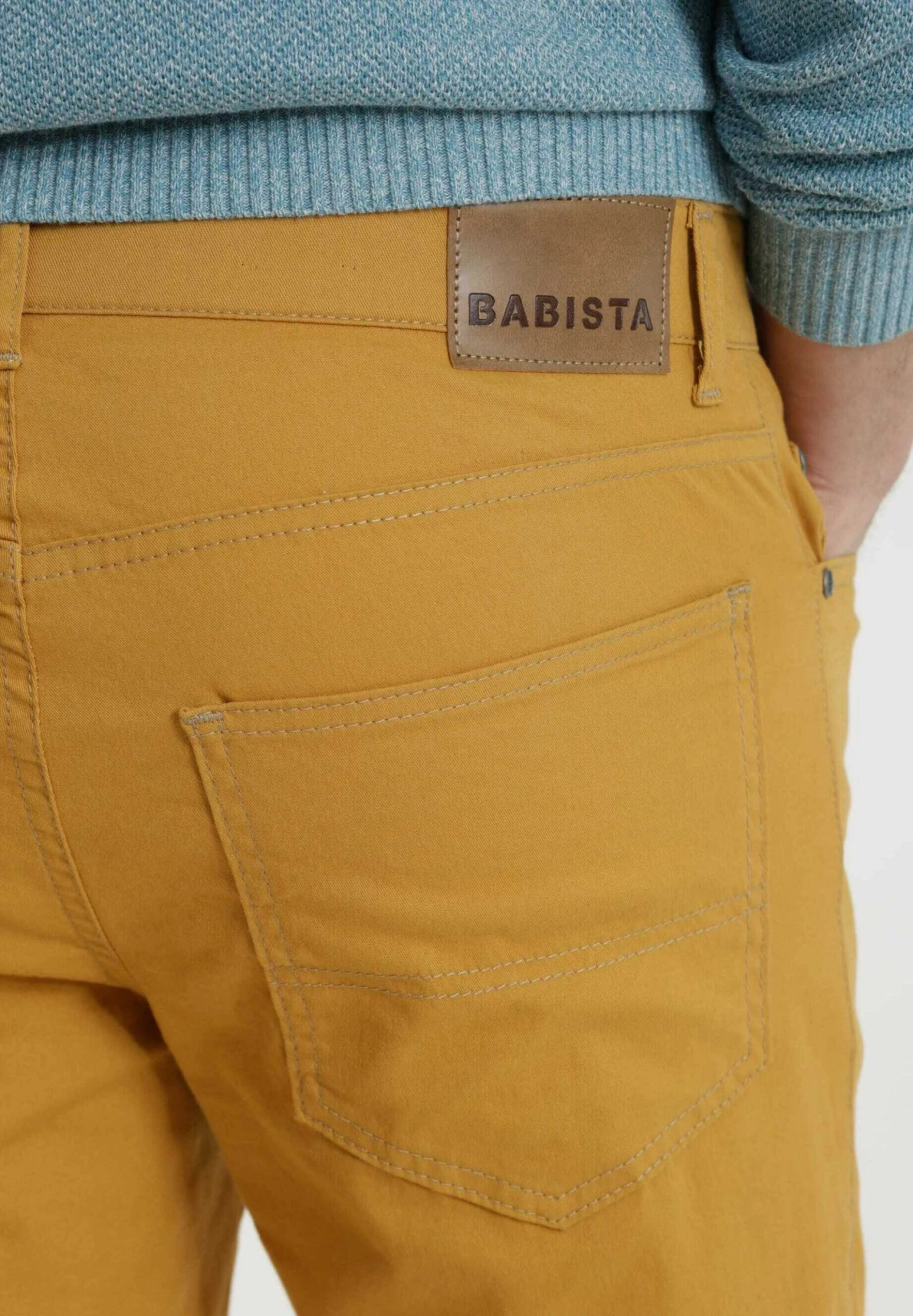 Broek - Senfgelb 5 Broek - Senfgelb - Afbeelding 5