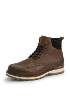 Lindelund - Veterboots - Cognac -Herenmode 5ea27a5264db412aac0ab3e7559246de