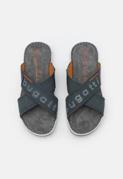 Bugatti Sani - Muiltjes - Dark Grey 9 Bugatti Sani - Muiltjes - Dark Grey -Herenmode 6035ad8185134dc1bc3d42f517e1f578