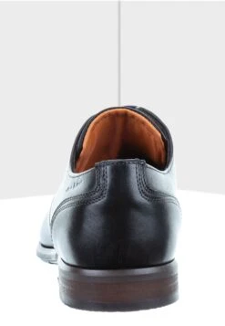Erasmo - Veterschoenen - Black Orange -Herenmode 61b1b20476b04d10b0c682c6730a629b