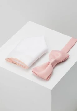 Only & Sons Onsted Bow Tie Set - Pochet - Misty Rose