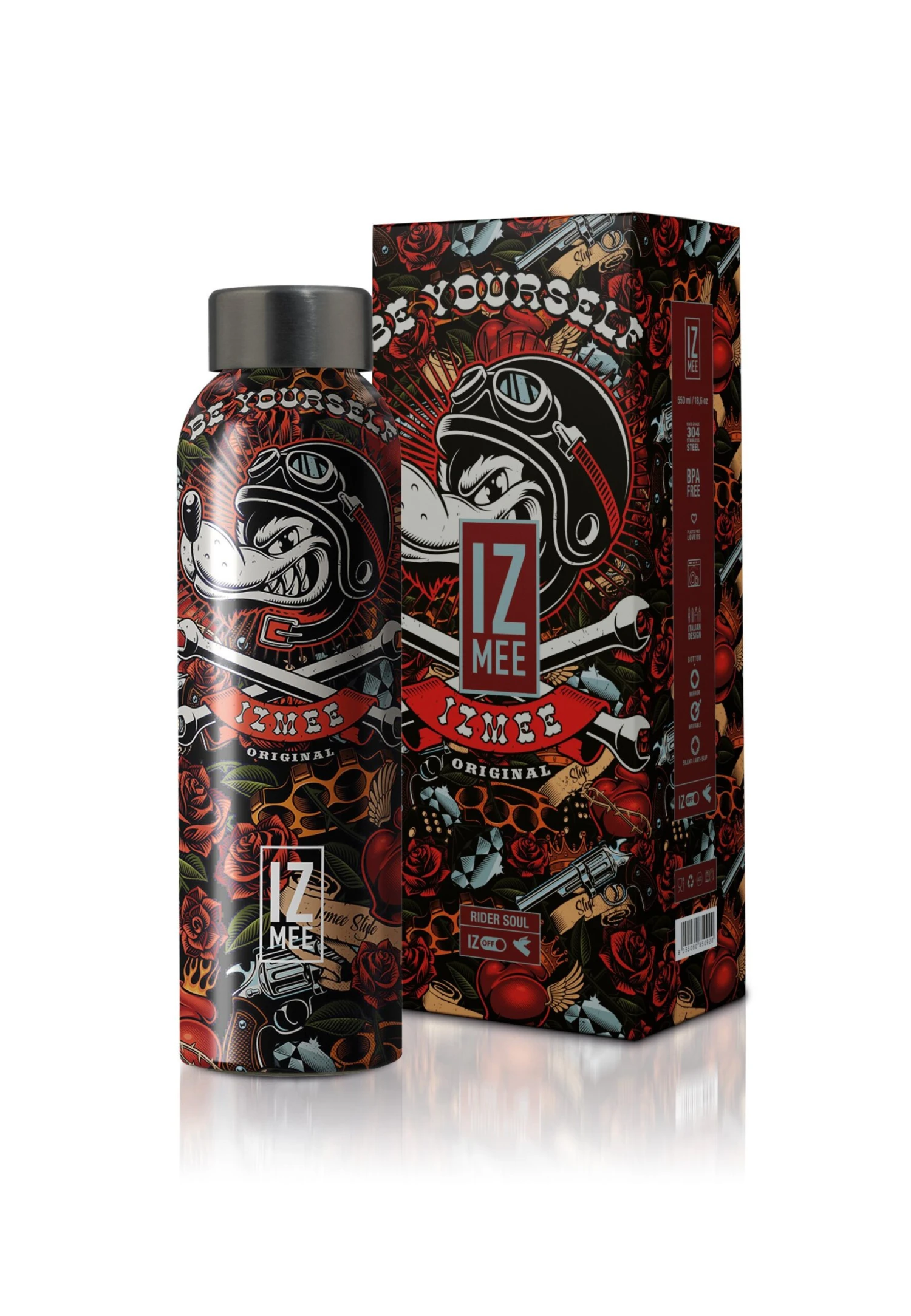 Non Thermal- Bidon - Graphic Rider Soul 4 Non Thermal- Bidon - Graphic Rider Soul - Afbeelding 4