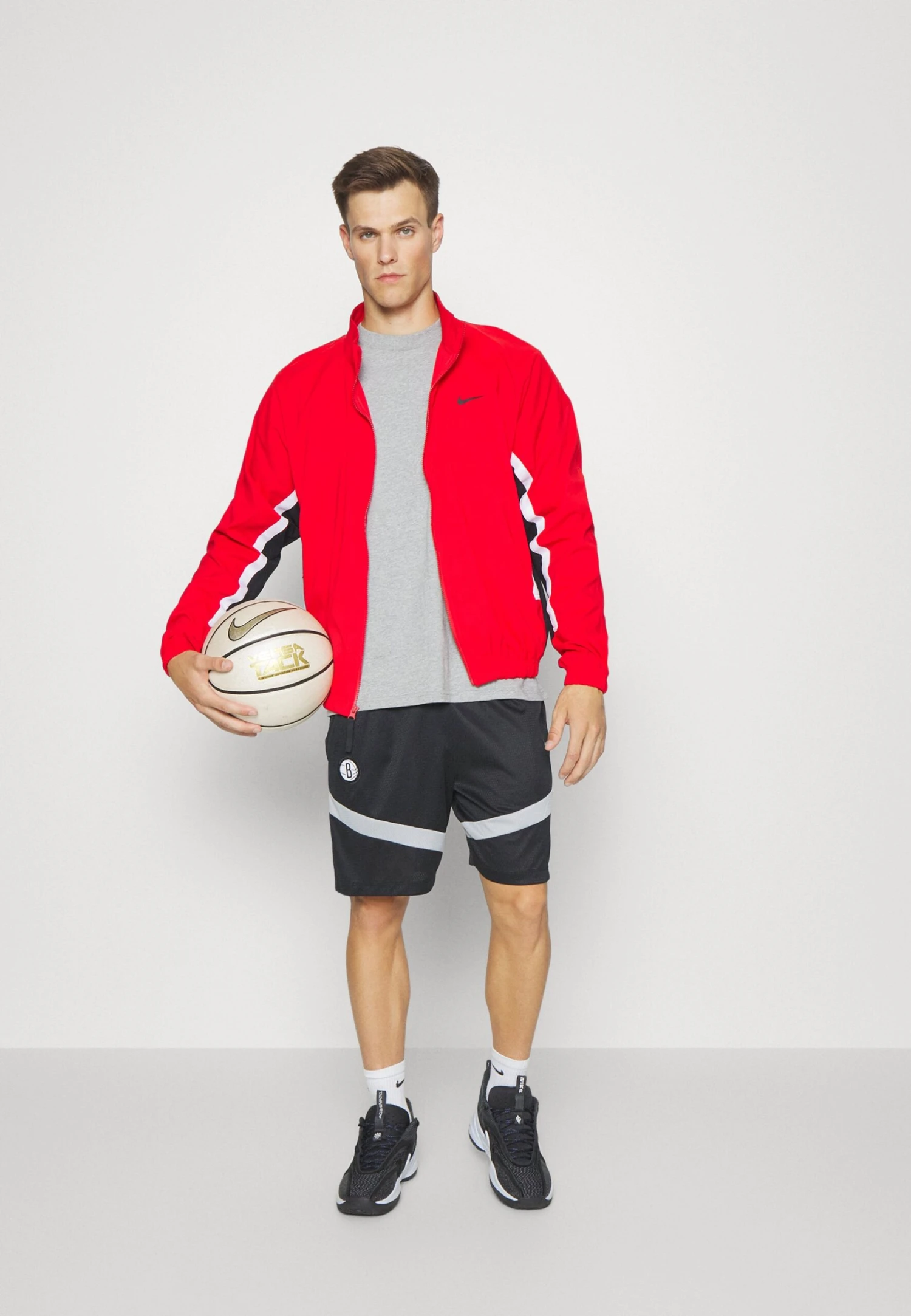 Nike Performance Nba Brooklyn Nets Icon - Korte Broeken - Black/Silver 2 Nike Performance Nba Brooklyn Nets Icon - Korte Broeken - Black/Silver - Afbeelding 2