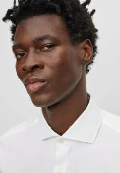 Boss Hank Spread Dc 214 - Zakelijk Overhemd - White -Herenmode 63ec9080f7ef4c9faa4a141e720f08be