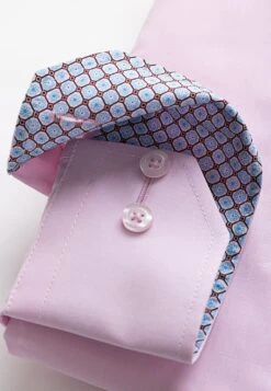 Regular Fit - Overhemd - Light Pink -Herenmode 64759e421bb84be3b6b87fda7fcb2a1f