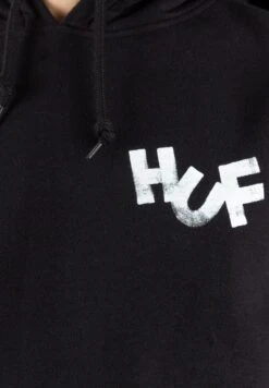 HUF Hoodie - Black -Herenmode 65008ff6161547e1b12112639662c791