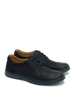 Veterschoenen - Granatowy -Herenmode 6865b59b97fe413a977d6a3c589c05ca