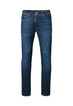 Pierre Cardin Lyon - Jeans Tapered Fit - Dark Blue Used Buffies -Herenmode 6a421a8f0f9c445694c9226708b58926