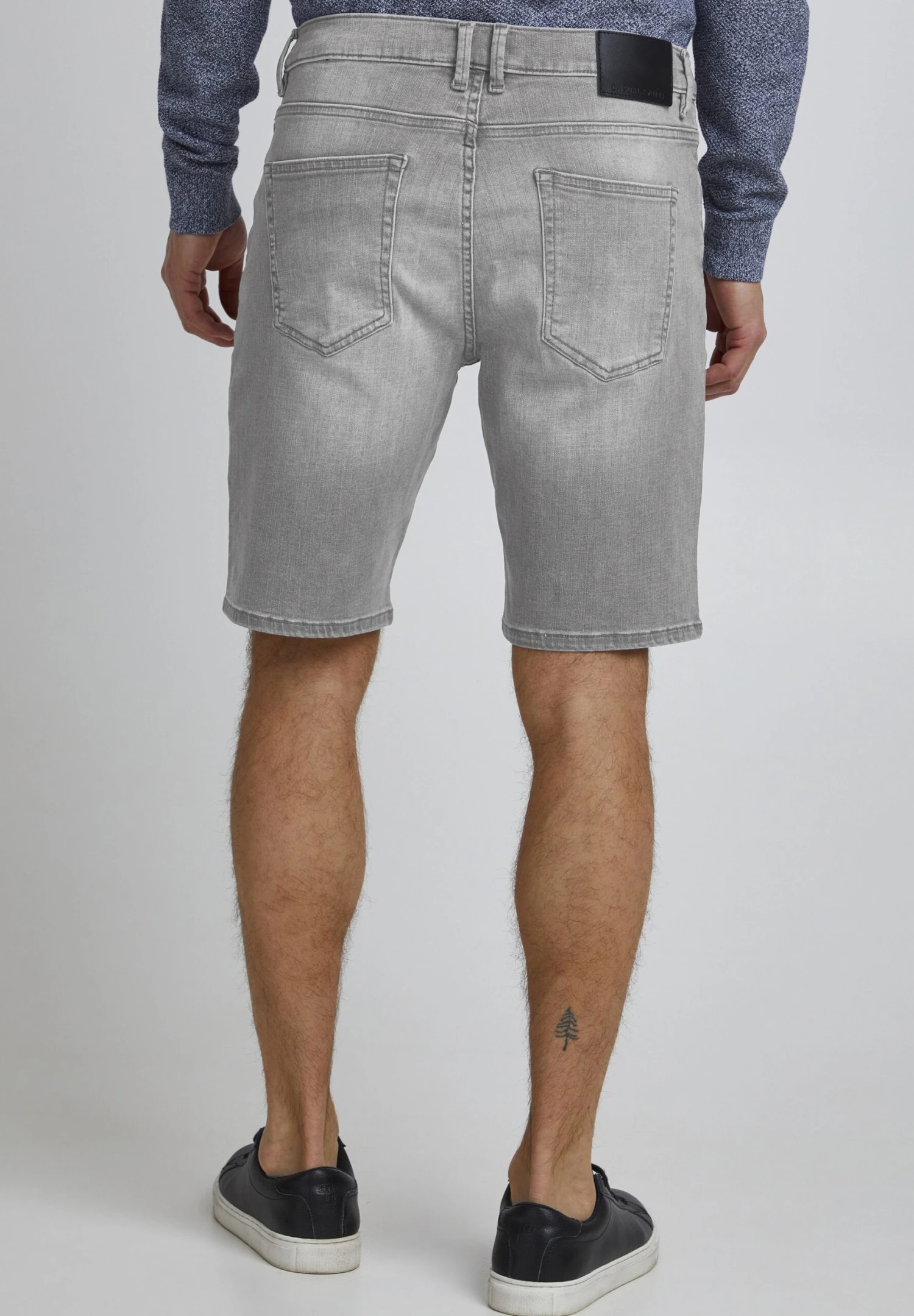 Casual Friday- Jeansshort - Denim Lava Grey 9 Casual Friday- Jeansshort - Denim Lava Grey - Afbeelding 9