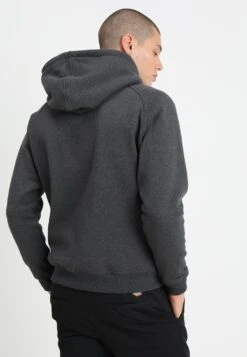 URBAN CLASSICS Zip Hoody - Sweater Met Rits - Charcoal -Herenmode 6a8ec547fba9401c9b9a9d9487fd9430