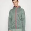 UMBRO Pro Training Hybrid Hoodie - Trainingsvest - Chinois Green/Geranium
