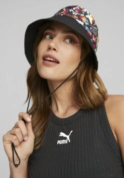 Puma Pride Bucket - Hoed - Black Pride Aop