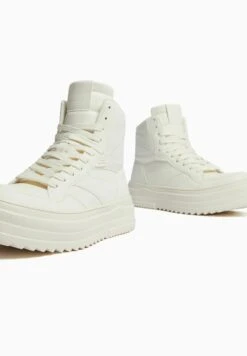 BERSHKA Chunky 12208160 - Sneakers Hoog - White -Herenmode 6c8385ba6ede4dbab5140c95dcbfb8a7