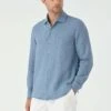 Casual- Overhemd - Light Blue
