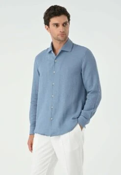 Casual- Overhemd - Light Blue