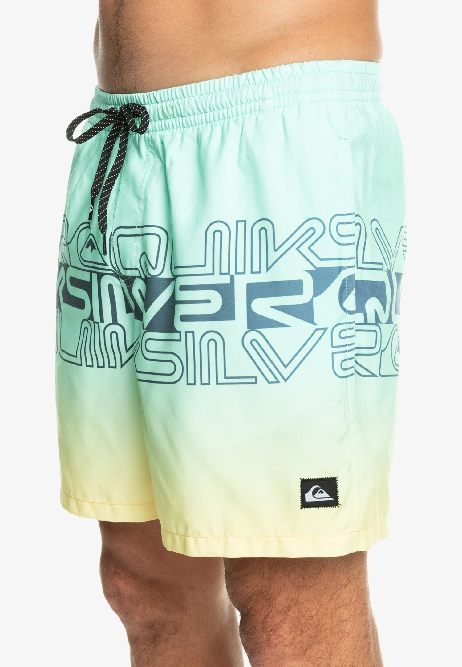 Quiksilver Everyday Wordblock Volley 17 - Zwemshorts - Beach Glass 4 Quiksilver Everyday Wordblock Volley 17 - Zwemshorts - Beach Glass - Afbeelding 4