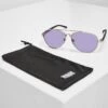 URBAN CLASSICS Mumbo- Zonnebril - Silver/Purple