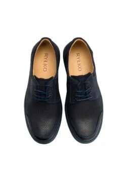 Veterschoenen - Granatowy -Herenmode 6ea4360d0d5640b79ba77c3ca0d56a8f