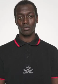 Filling Pieces Poloshirt - Black -Herenmode 6eb8d9bcb42a480699d7f3a6b272d147