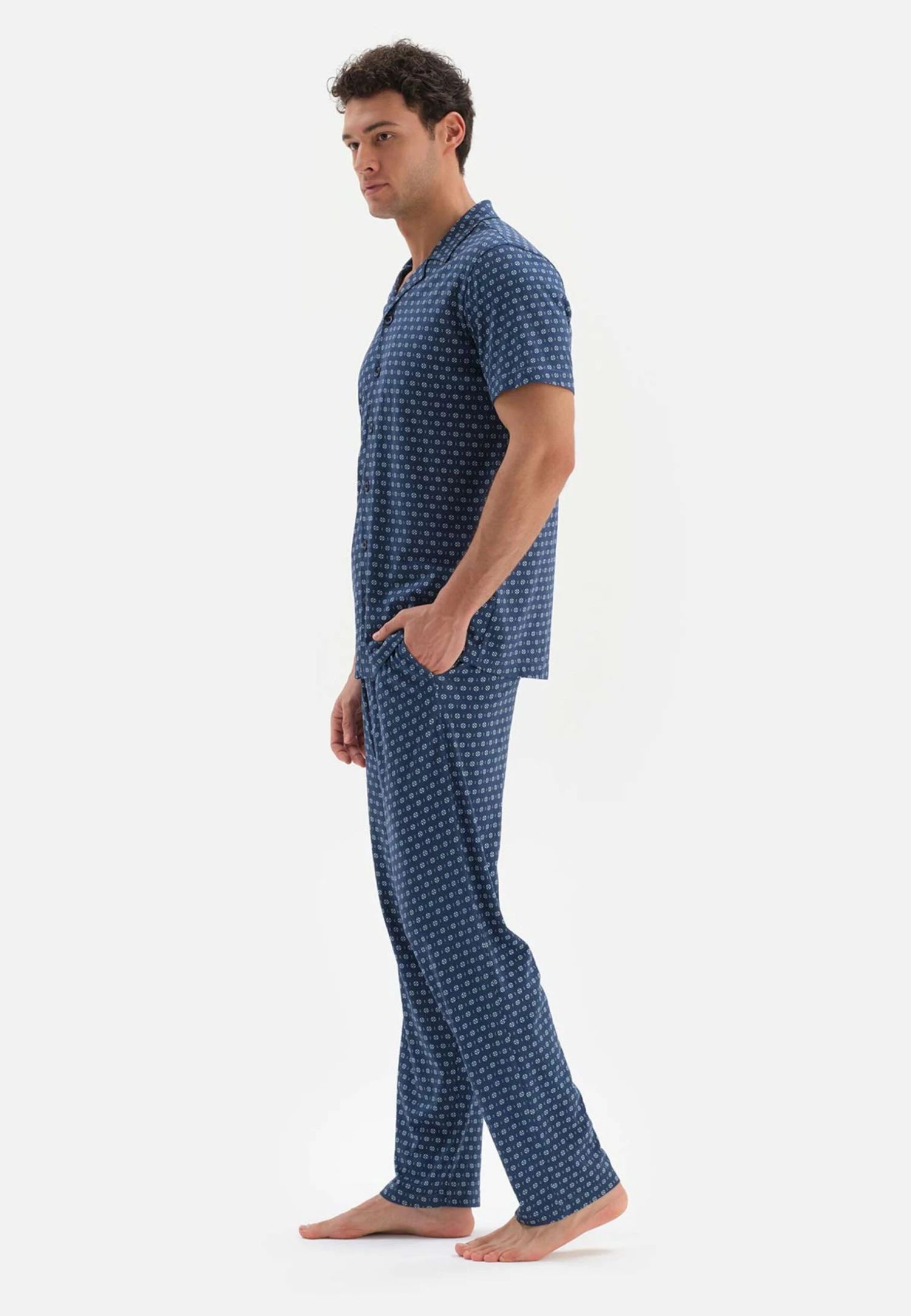 The Second Voyage Set - Pyjama - Navy 2 The Second Voyage Set - Pyjama - Navy - Afbeelding 2