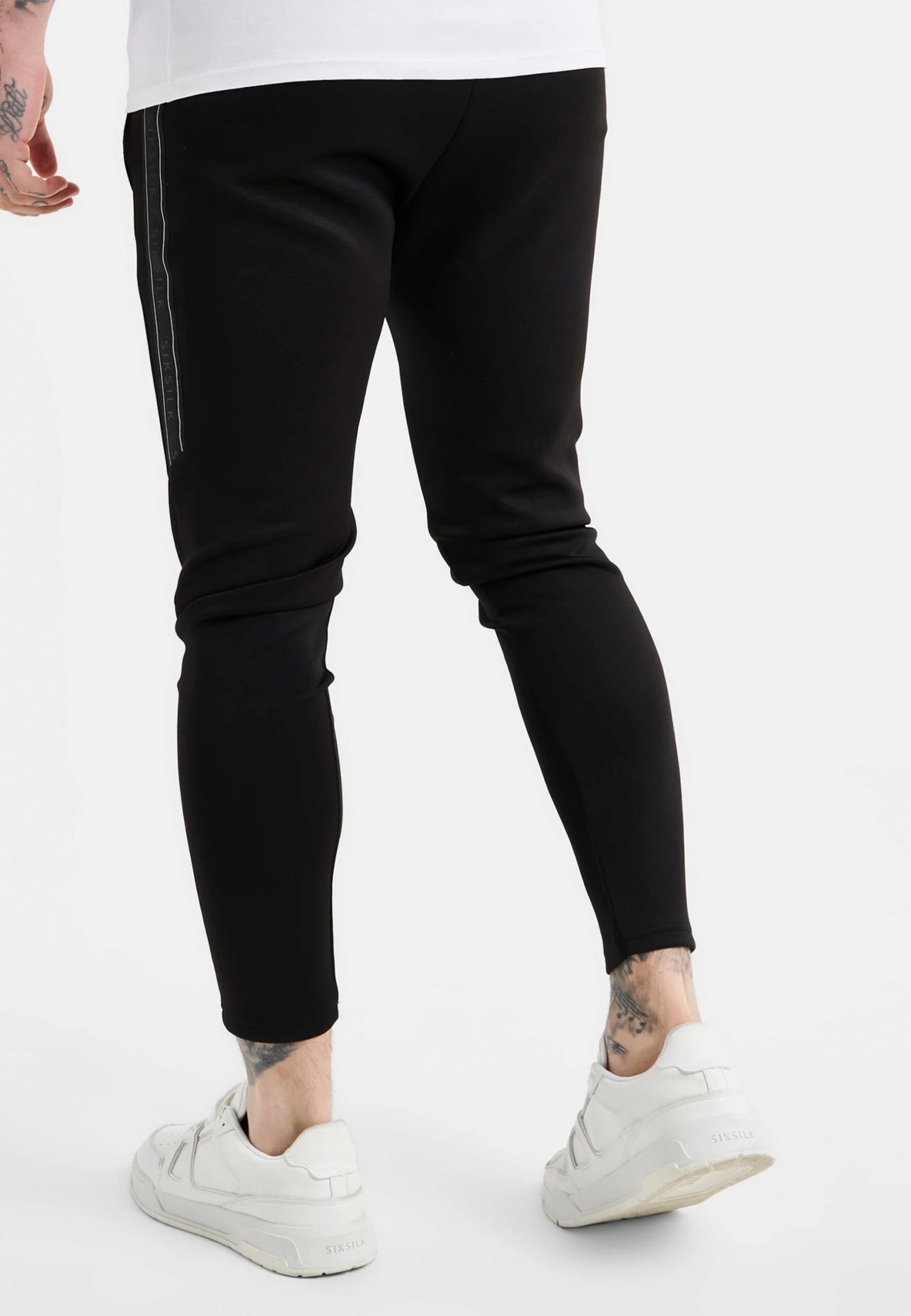 SikSilk Taped- Trainingsbroek - Black 4 SikSilk Taped- Trainingsbroek - Black - Afbeelding 4