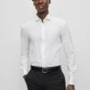 Boss Hank Spread Dc 214 - Zakelijk Overhemd - White
