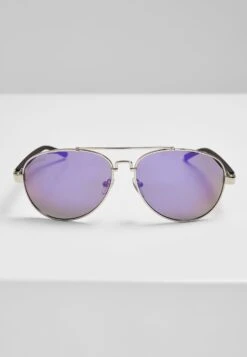 URBAN CLASSICS Mumbo- Zonnebril - Silver/Purple -Herenmode 72b8f2bd7e5f4f6ba3a32833fa9fedd8