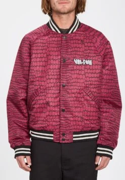 Volcom Fa Todd Bratrud - Bomberjacks - Plum -Herenmode 7313d44524314ab3b878630b13f053a6