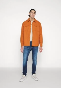 Calvin Klein Jeans Super Skinny - Jeans Skinny Fit - Denim Dark -Herenmode 746eaa9babc84978bcd9949f8d6a128e