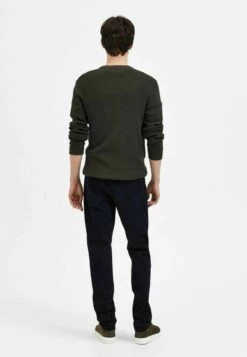 Selected Homme Dunkle - Straight Leg Jeans - Blue Black Denim 8 Selected Homme Dunkle - Straight Leg Jeans - Blue Black Denim -Herenmode 760516d3f00643be9910c5bf5ab3c461