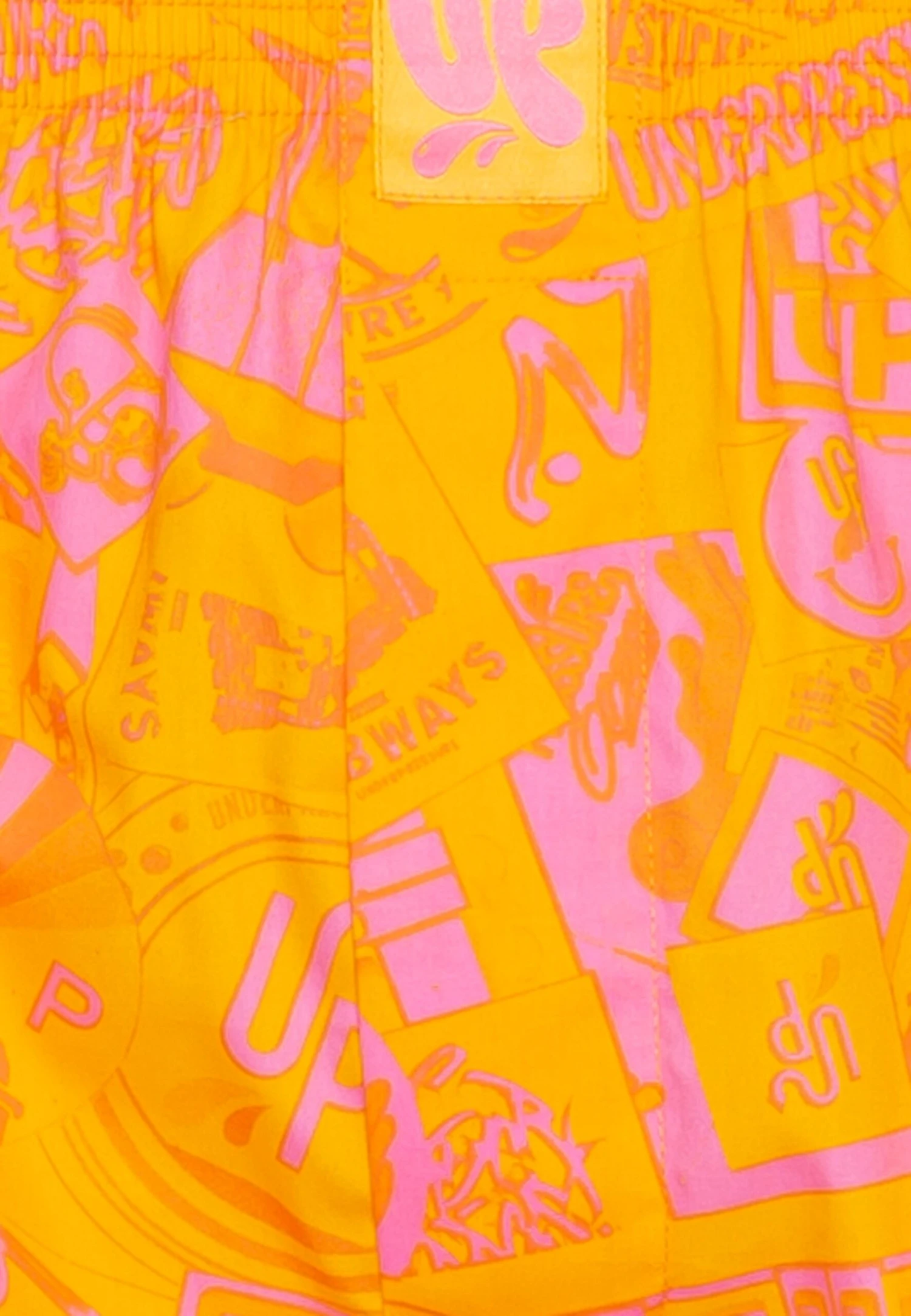 Up Sticker Clash - Onderbroeken - Yellow 3 Up Sticker Clash - Onderbroeken - Yellow - Afbeelding 3