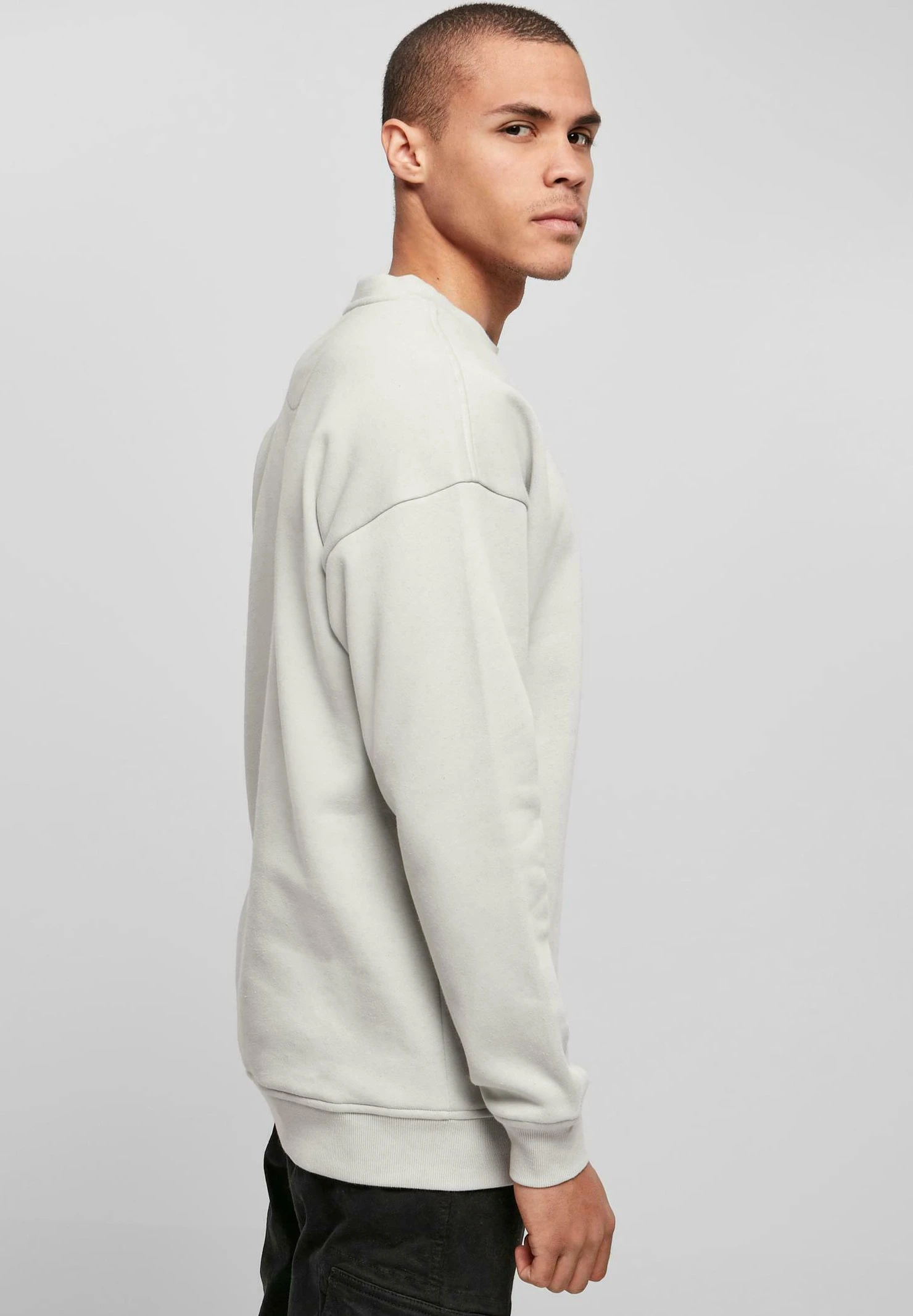 Build Your Brand Crewneck - Sweater - Lightasphalt 4 Build Your Brand Crewneck - Sweater - Lightasphalt - Afbeelding 4