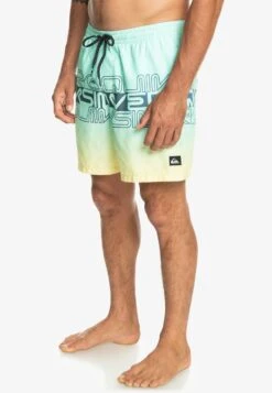 Quiksilver Everyday Wordblock Volley 17 - Zwemshorts - Beach Glass 10 Quiksilver Everyday Wordblock Volley 17 - Zwemshorts - Beach Glass -Herenmode 800baa06a92046319593f8354f3d2295